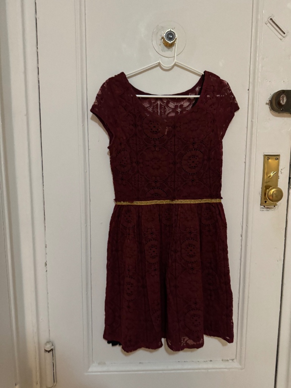 Lovely dark red Weston dress
